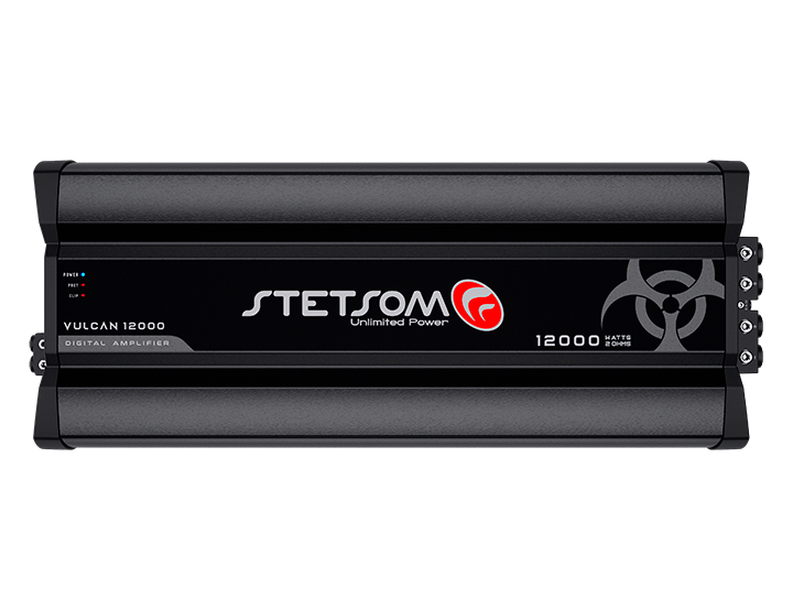 Stetsom Vulcan 12000 2 ohms Car Audio Amplifier Mono 12.000 Watts RMS