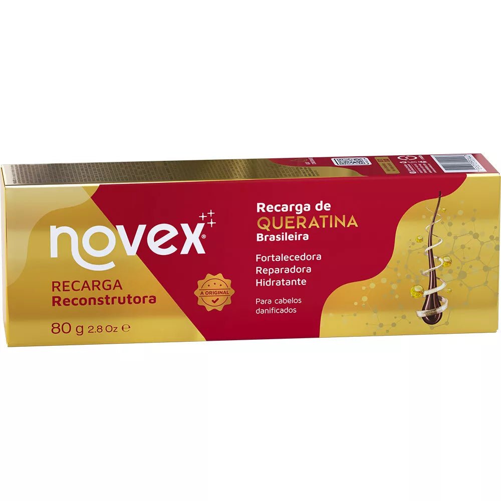 Novex Reconstruction Treatment Brazilian Keratin Refill 80G 2.8oz