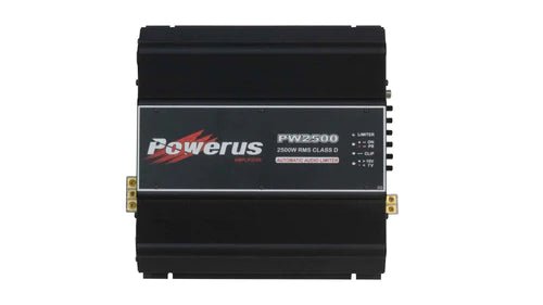 Powerus PW2500 1 ohm Amplifier Sound Car 3930W RMS