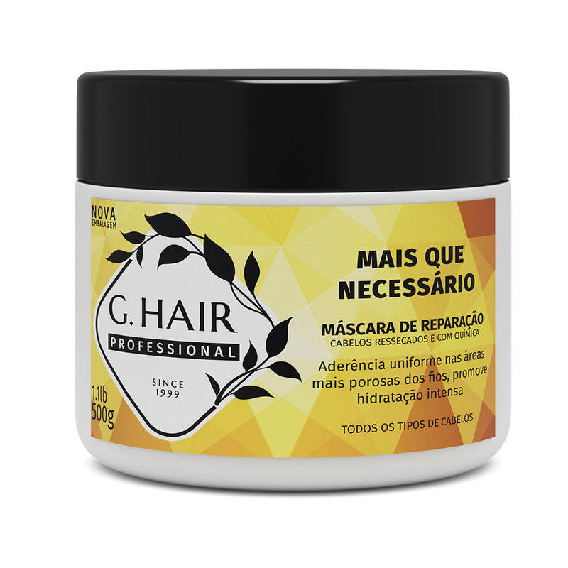 G.Hair Mask Mais que Necessario Capillary Repair 500g/16.9 oz.