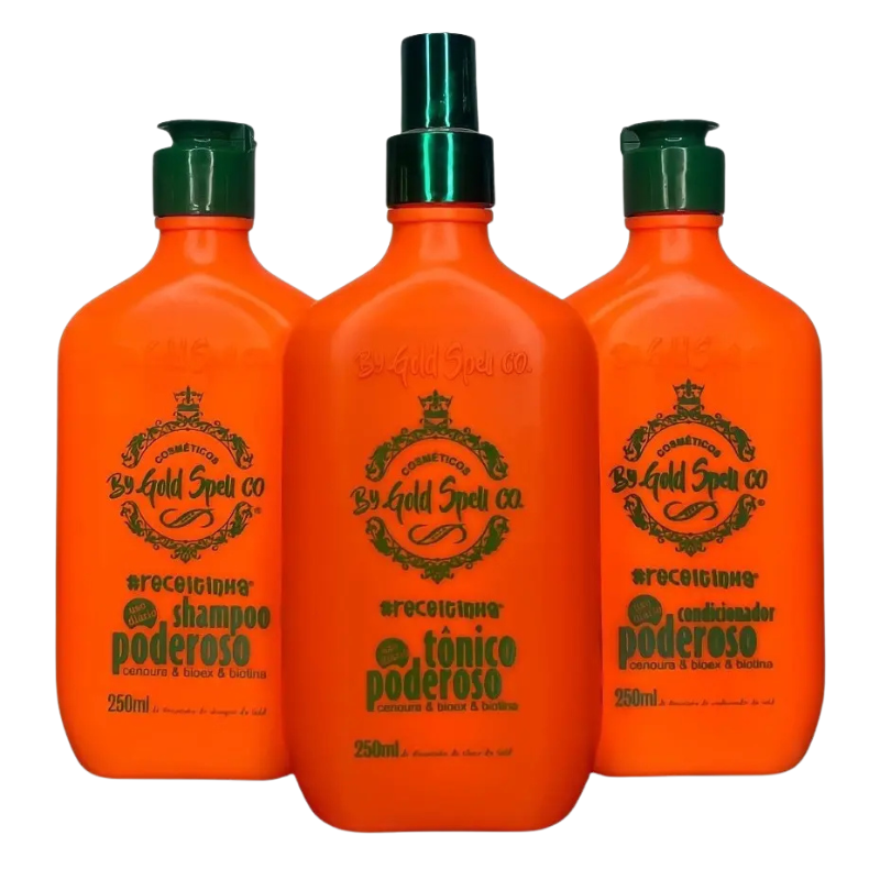 GOLD SPELL Tonic + Shampoo and Conditioner