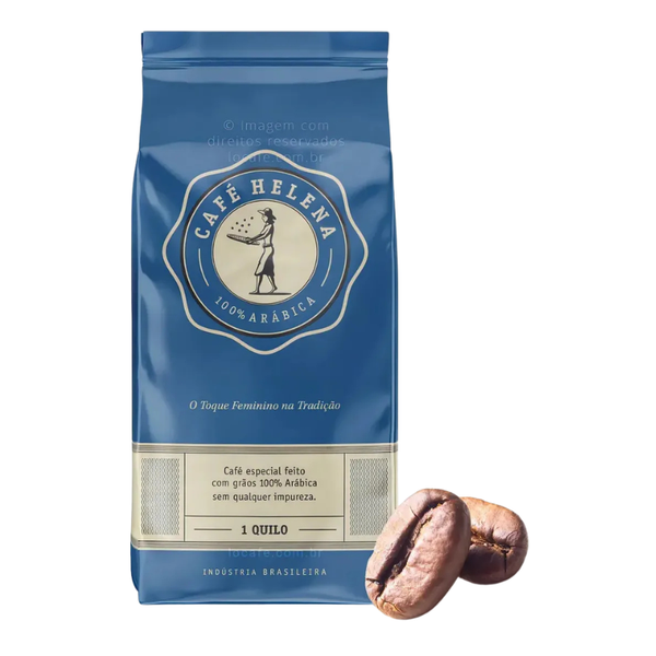 Helena Gourmet Whole Bean Coffee 1kg 100% Arabica