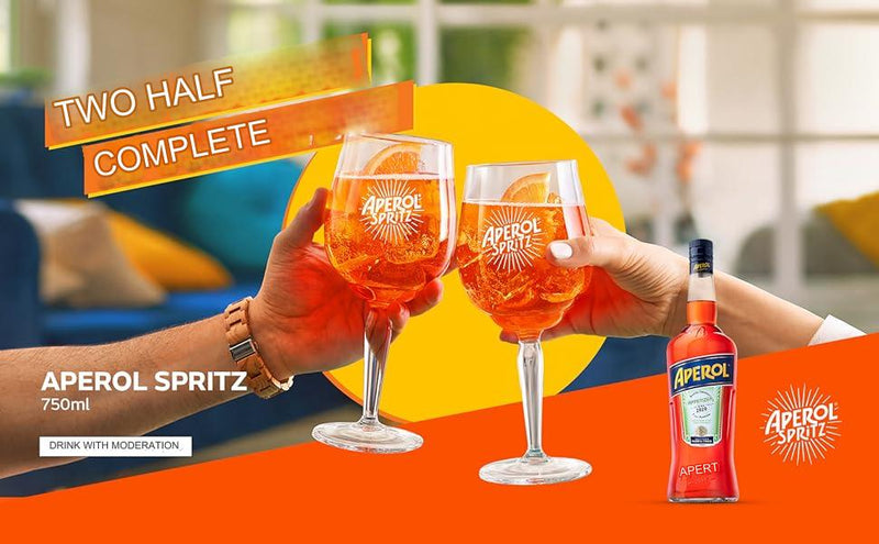 Aperol Spritz Aperitif Drink 750ml/32.9 fl.oz.