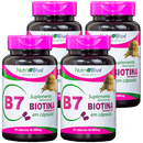 Nutriblue Biotin Supplement 60 Capsules of 380mg