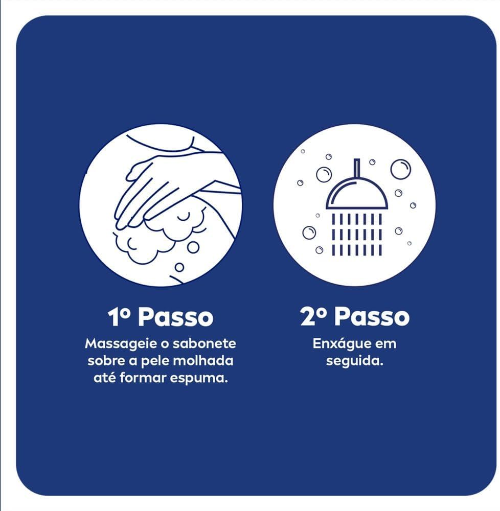 Six NIVEA Creme Care soap bars in a pack, each 90g, featuring creamy moisturizing formula and classic NIVEA branding.