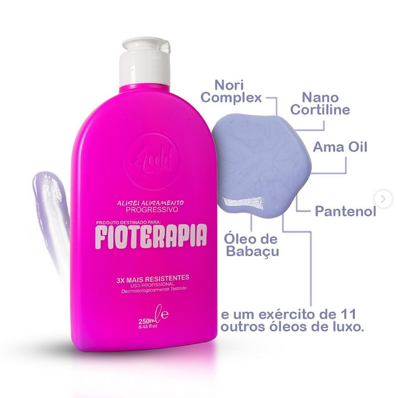 Gold Spell Fioterapia Smoothing, Botox, and Progressive Treatment 250ml