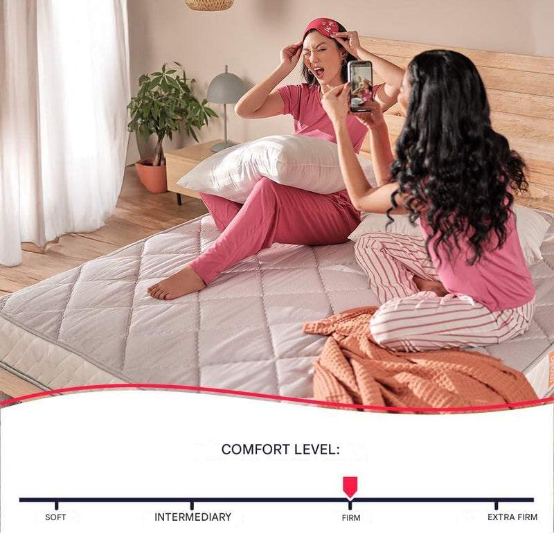 Single Orthopedic Mattress with D33 Vacuum Foam 88x188cm BF Colchões
