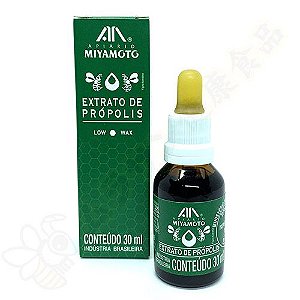 Propolis Extract Gold 31% Low Wax 30ml - Apiario Miyamoto
