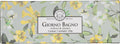 Set of three Giorno Bagno soap bars with verbena and sandalwood scents, each 100g, featuring natural ingredients in elegant packaging