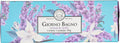 Barra de sabonete Giorno Bagno Lavanda e Vanilla da BuyBrazil, 3 unidades de 100g cada, com fragrância suave e relaxante.