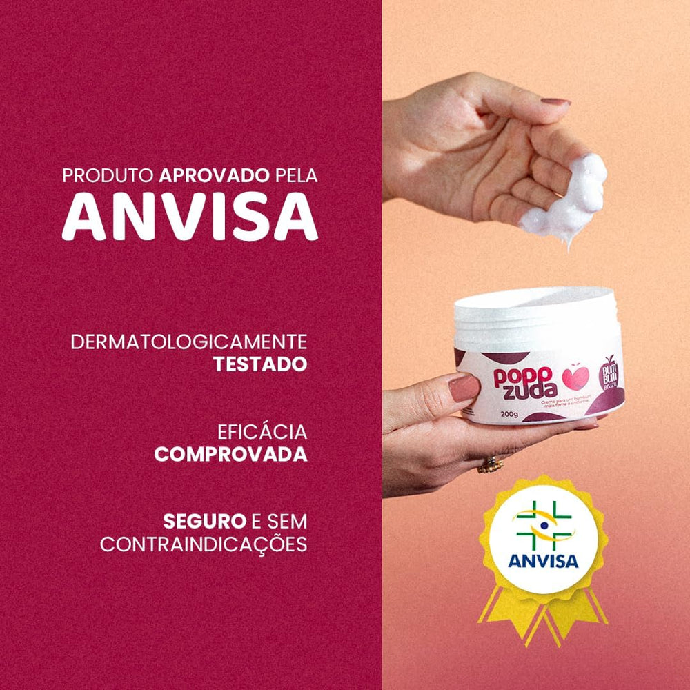 Popozuda Skin Treatment Multifunctional Body Cream 200g/ 7.04 oz.