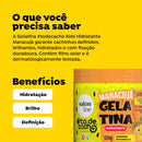 Salon Line, Gelatina Capilar Hidratante, Maracujá,