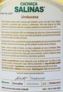 Cachaça Salinas Amburana 1000ml/33.8fl.oz.