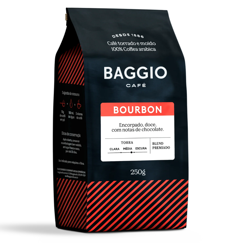 BAGGIO Master Ground Coffee Kit featuring 7 roasted and ground coffees