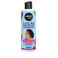SALON LINE Creamy Neutralizing Lotion for hair care, 480ml bottle, with a smooth, creamy texture shown in the image.