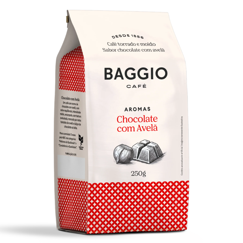 BAGGIO Flavored Coffee Chocolate Hazelnut 250g - 8.82 oz
