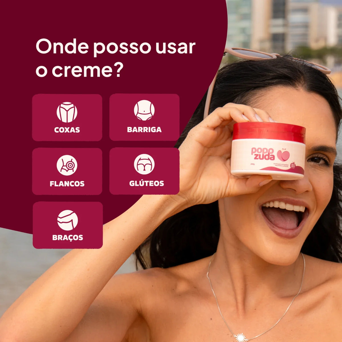 Popozuda Multifunctional Body Cream 200g