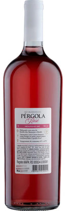 Vinho Pergola Rose Suave De Mesa Moscato Bordô Garrafa 1 Lt