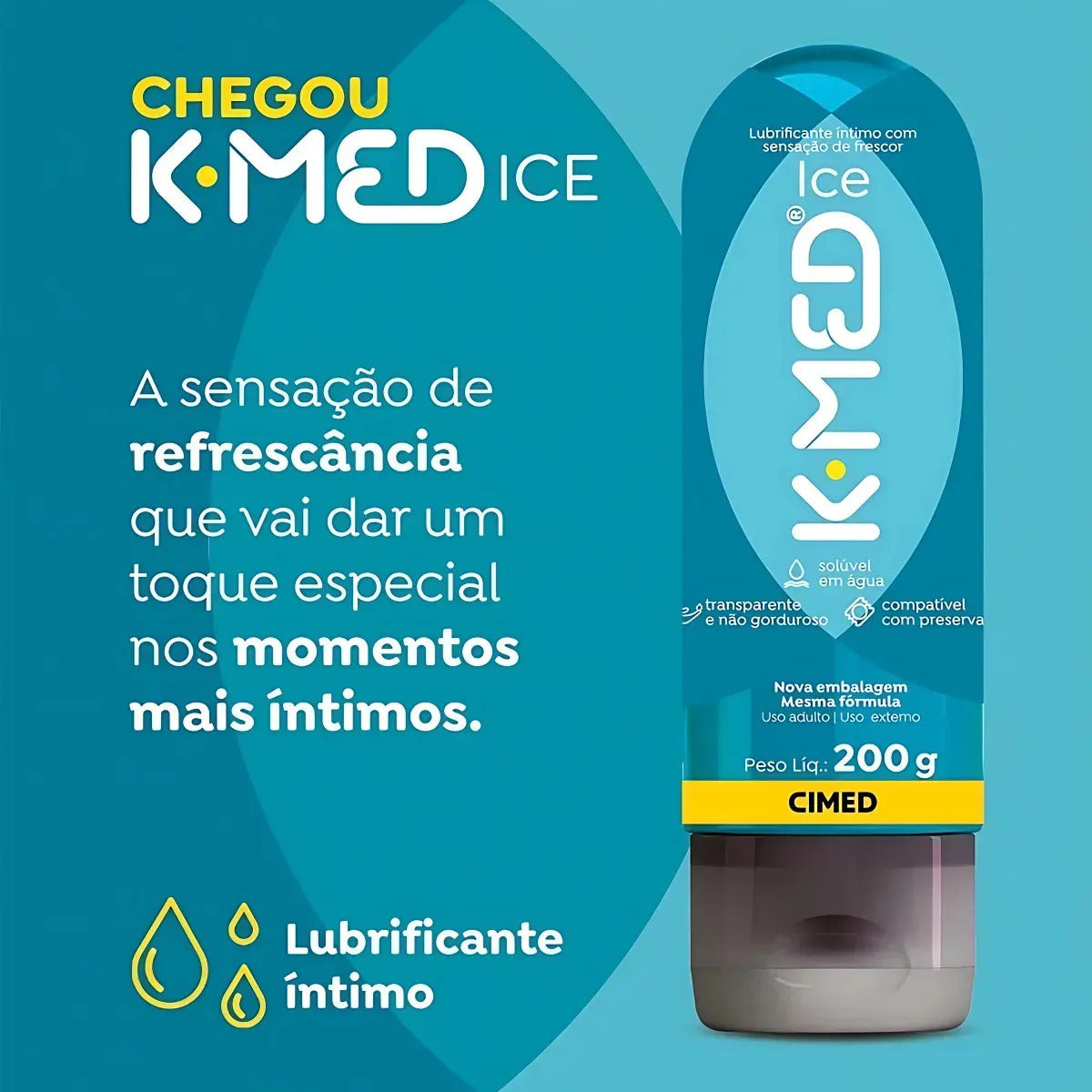 K-Med Lubricant Kit, Neutral, Hot & Ice, 3 x 200 g