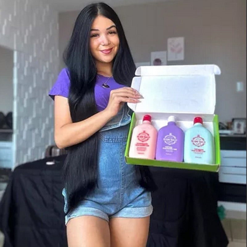 Gold Spell Cosmetics Kit Cronograma Maravilhosa 3 Steps