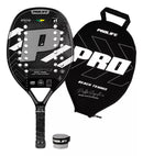Beach Tennis Freestyle Racket 3k Carbon Original Prolife Gray