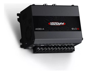 Soundigital SD400.4D EVO 6 Amplifier Audio Car 4 Channels 400 Watts RMS - 4 ohms