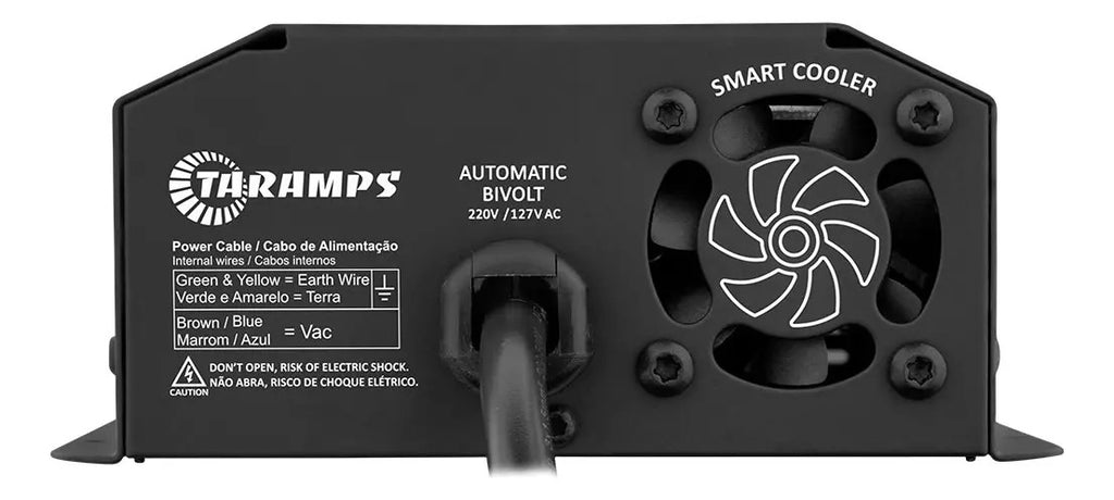 Fonte Taramps BOB 120A para Som Automotivo e Caixa Bob Bivolt