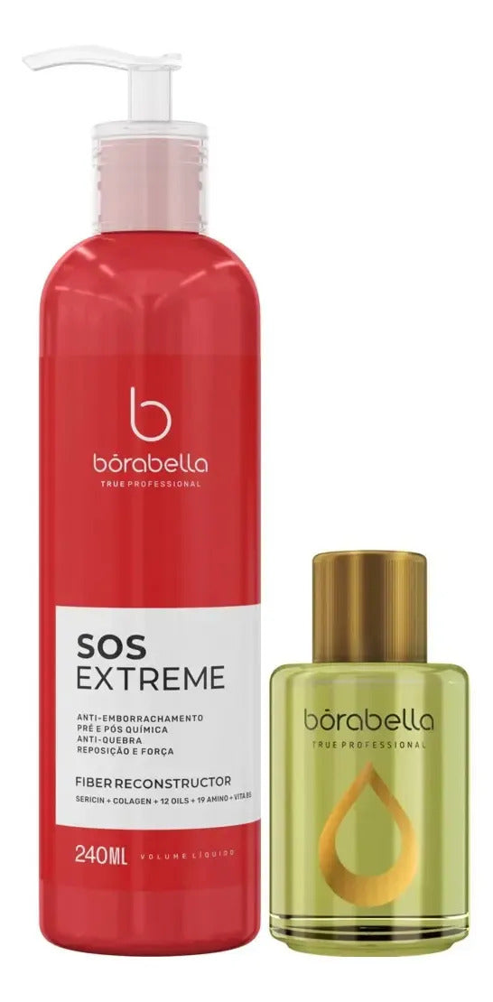 Borabella Sos Extreme 240ml + Óleo De Argan 7ml