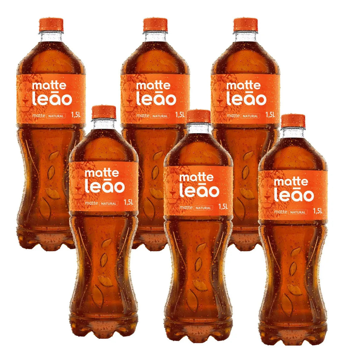 Matte Leão Natural Ready-to-Drink Mate Tea 6 x 1.5 L