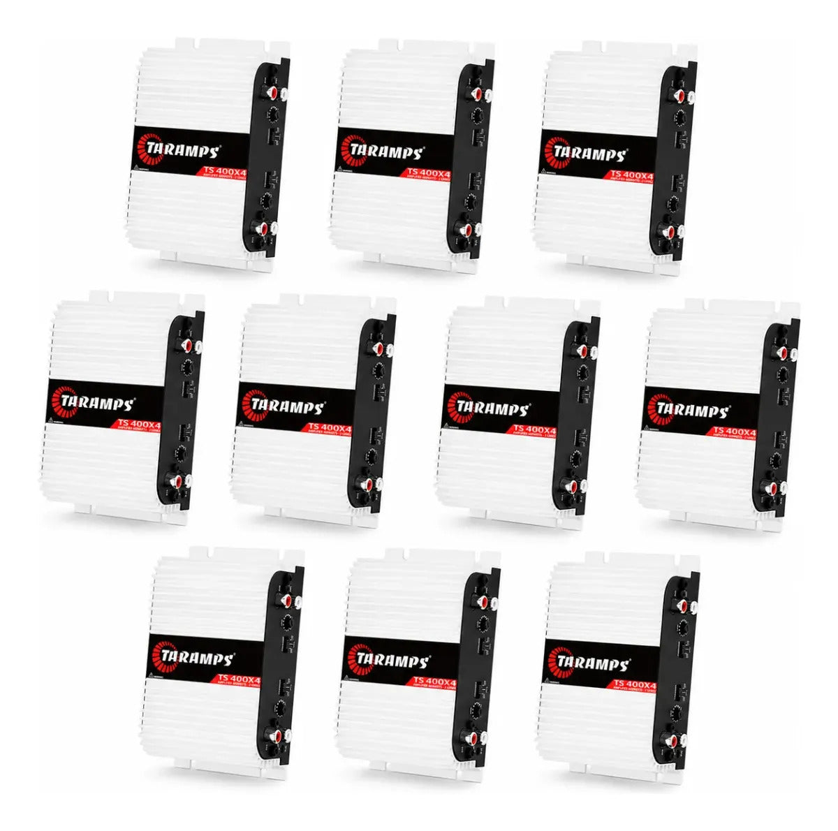 Kit 10 Ts 400 Taramps Modulo Ts400x4 Amplificador 400watts Potencia 2 Ohms Multicanal Som Automotivo Atacado