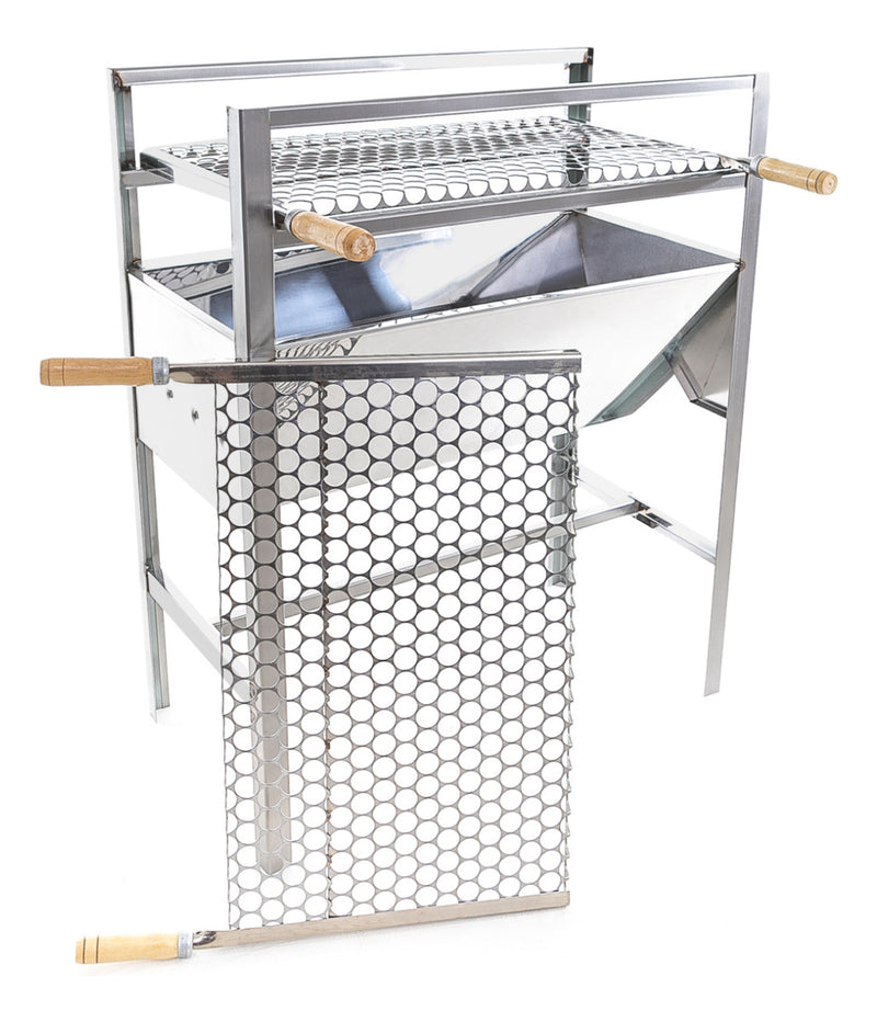 Large Portable Stainless Steel Barbecue Grill Includes 2 Grills