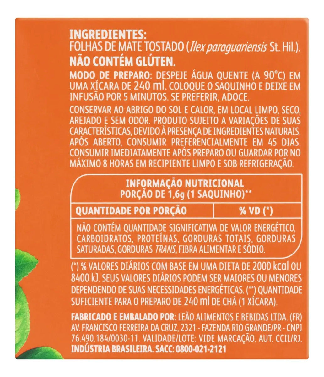 Chá Matte Leão Mate Original 25 Sachês (40g)