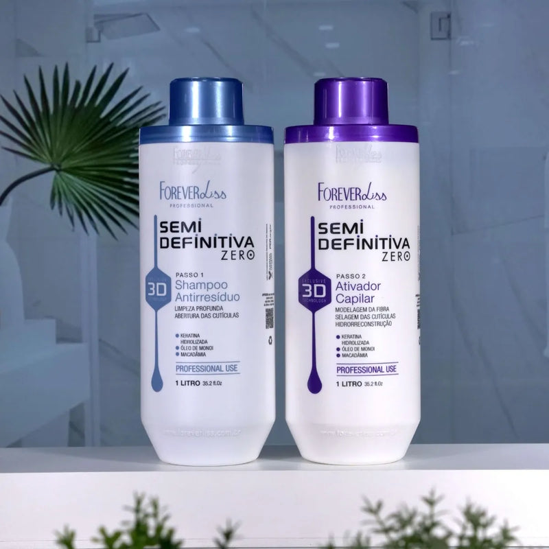 Forever Liss Kit Semi Definitiva Zero 3D 1000ml/ 35.2 fl.oz.