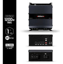 SounDigital 1200.1 EVO6 Digital Amplifier – 1200W RMS | 1-Channel | 4-Ohm Class D High Performance