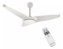 Ventisol Silent Ceiling Fan 6 Speeds 3 Blades 30w Flow With Control White Bivolt