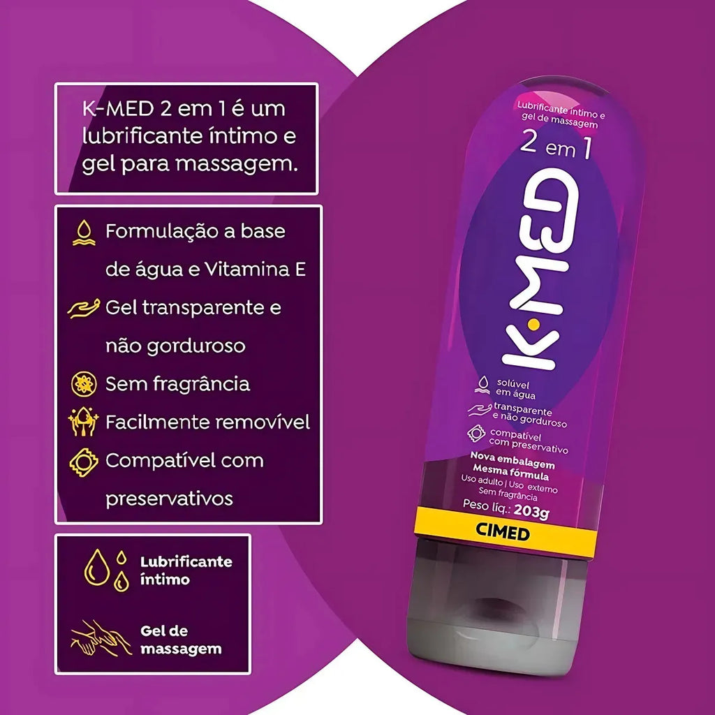 K-Med Lubricant Kit, Neutral, Hot & Ice, 3 x 200 g