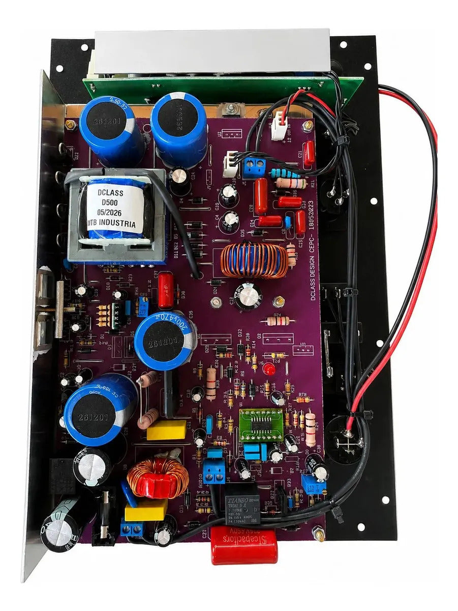 Painel Amplificador Ativador De Caixa 500 Watts Rms