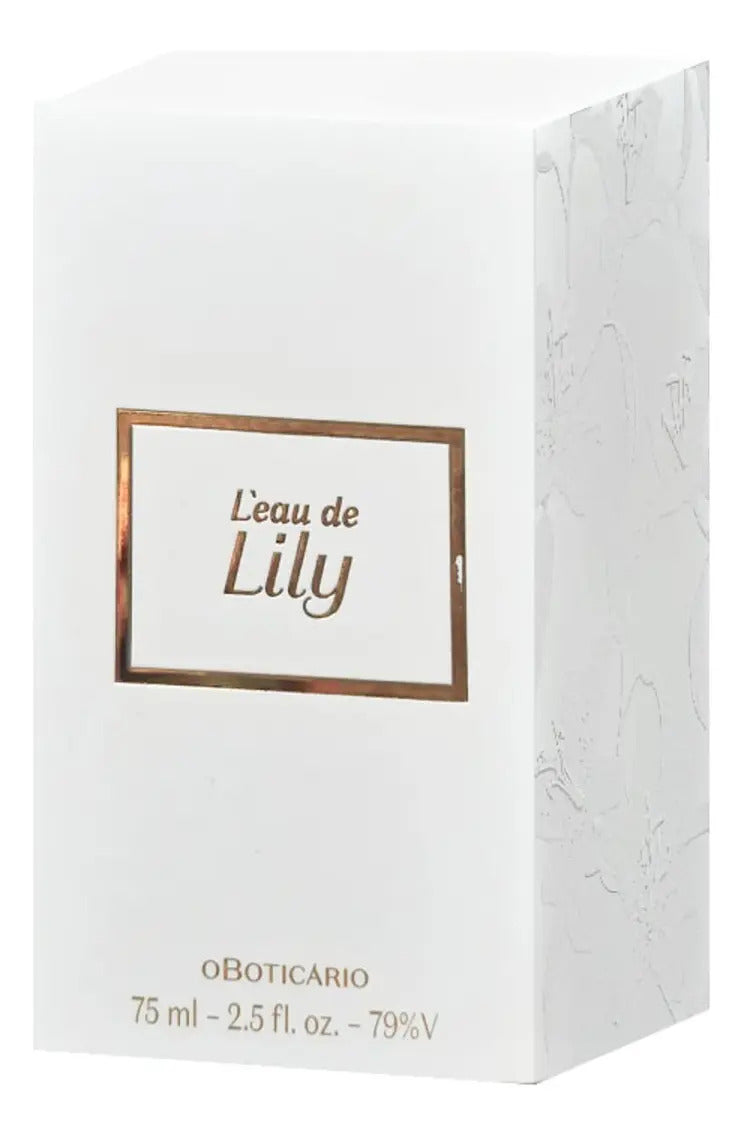 O Boticário L'eau De Lily Desodorante Colônia 75ml Volume da unidade 75 mL