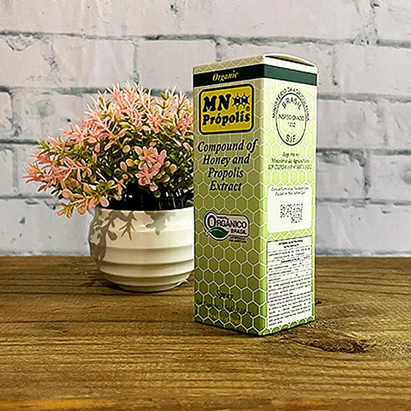 Organic Honey & Propolis Spray Green 35ml | Mn Propolis