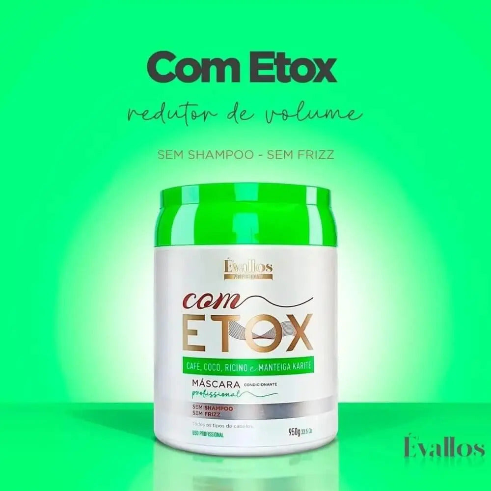 Évallos Btx Hair Mask - No-Rinse Frizz Control 950ml