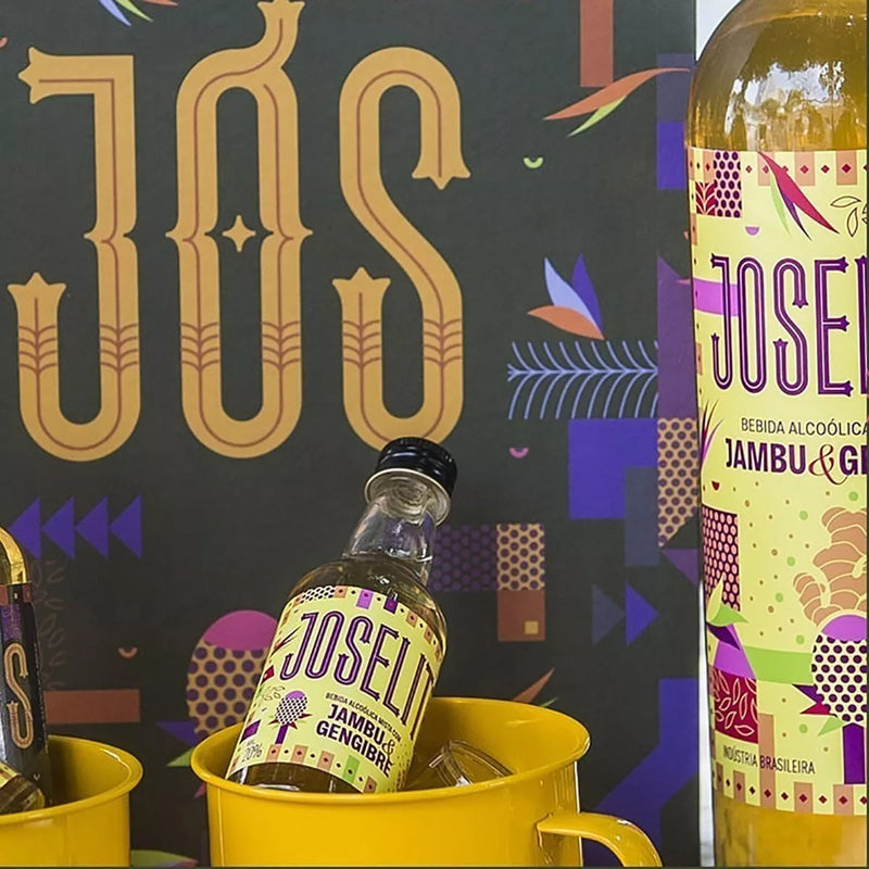 Joselita Cachaça with Jambu and Ginger 750ml/ 20.71 fl.oz.