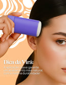 Cera Capilar Antifrizz 13g - Controle de Frizz Virá Cosméticos | Fixação Leve, Brilho Instantâneo, Alinhamento de Baby Hairs, Sem Oleosidade, Vegana