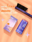 Cera Capilar Antifrizz 13g - Controle de Frizz Virá Cosméticos | Fixação Leve, Brilho Instantâneo, Alinhamento de Baby Hairs, Sem Oleosidade, Vegana