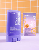 Cera Capilar Antifrizz 13g - Controle de Frizz Virá Cosméticos | Fixação Leve, Brilho Instantâneo, Alinhamento de Baby Hairs, Sem Oleosidade, Vegana