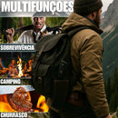 Faca Cutelo Dragão Artesanal Luxo Full Tang Rústica Ultra Afiada Aço Inox Com Bainha Churrasco Pesca Cozinha Carne Sushiman Cutelaria Coleção 12 Polegadas