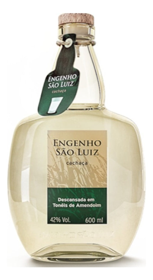 Silver Cachaça Aged in Peanut Barrels 600ml Engenho São Luiz