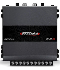 Soundigital SD800.4D EVO 6 Amplifier Audio Car 4 Channels 800 Watts RMS 4 ohms