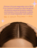 Cera Capilar Antifrizz 13g - Controle de Frizz Virá Cosméticos | Fixação Leve, Brilho Instantâneo, Alinhamento de Baby Hairs, Sem Oleosidade, Vegana