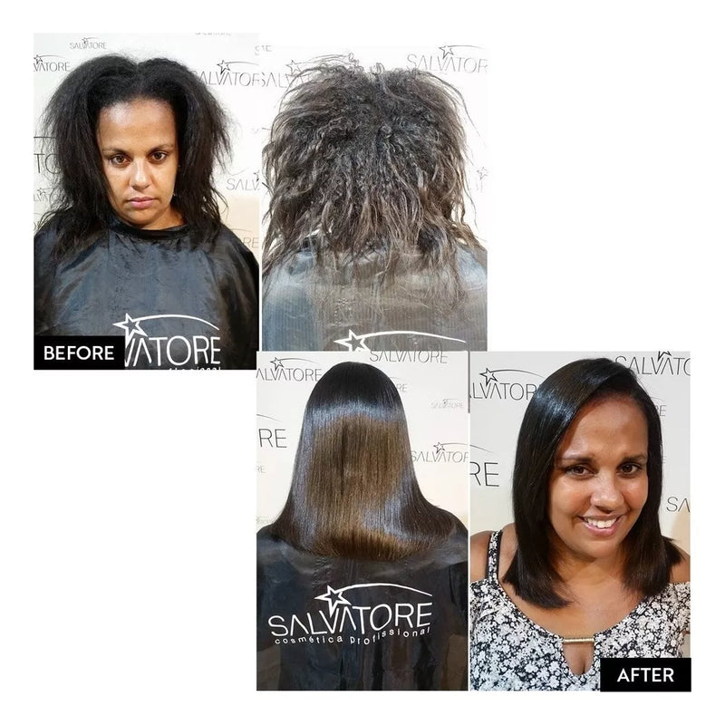 Salvatore Blue Gold Formaldehyde-Free Progressive Brush 2x1000ml/33.8 fl.oz.