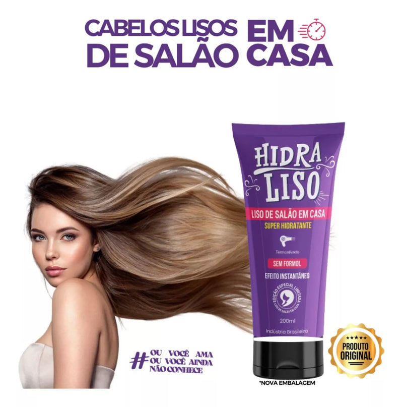 Hidraliso Instant Effect Salon Straight at Home Formaldehyde Free 3 Steps